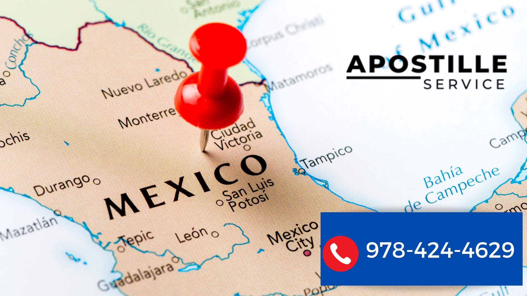 Apostille Service To Mexico From Boston MA